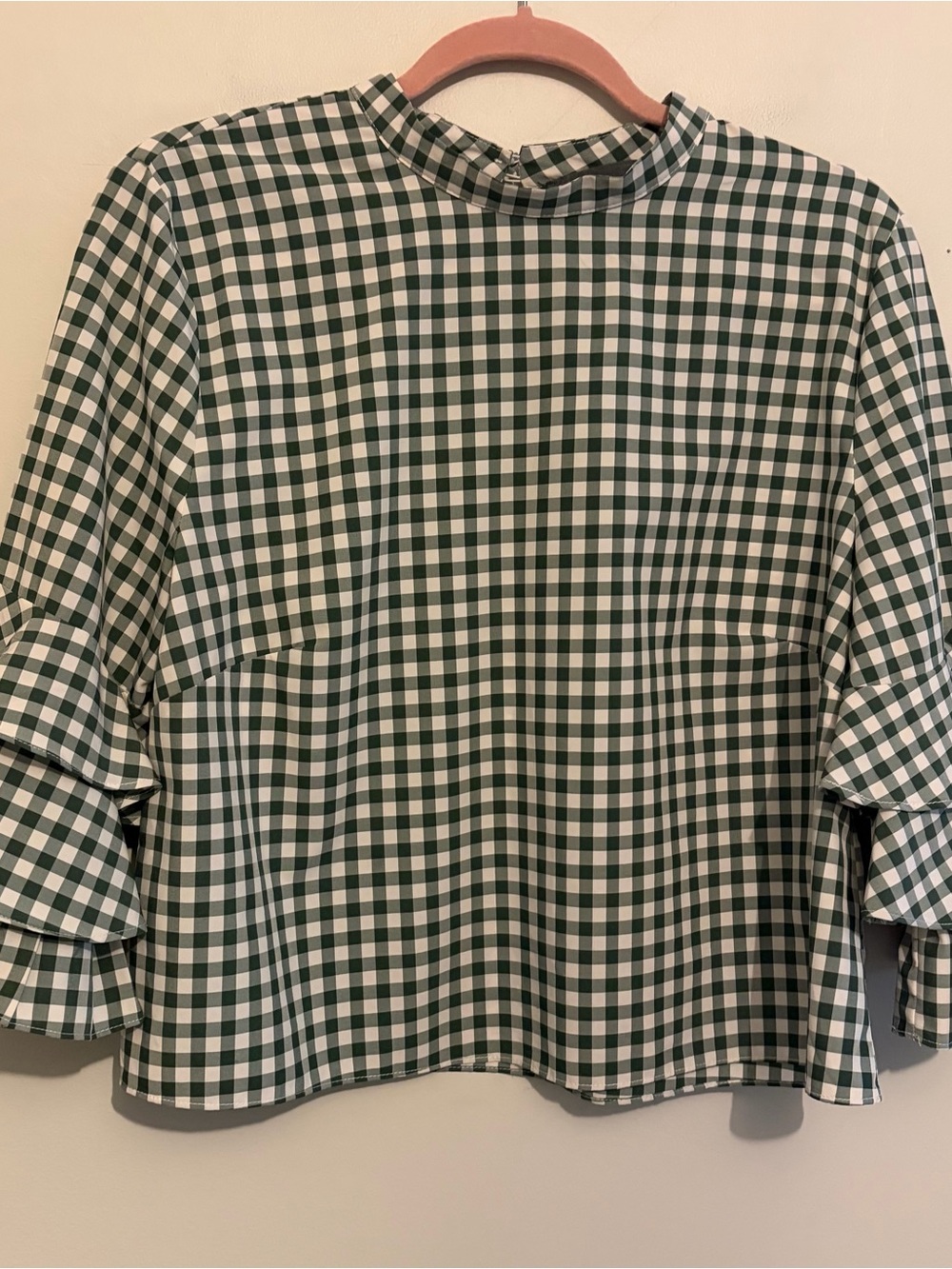 Anthropologie Sundays in Brooklyn Oversized Medium M Ruffle Sleeve Top